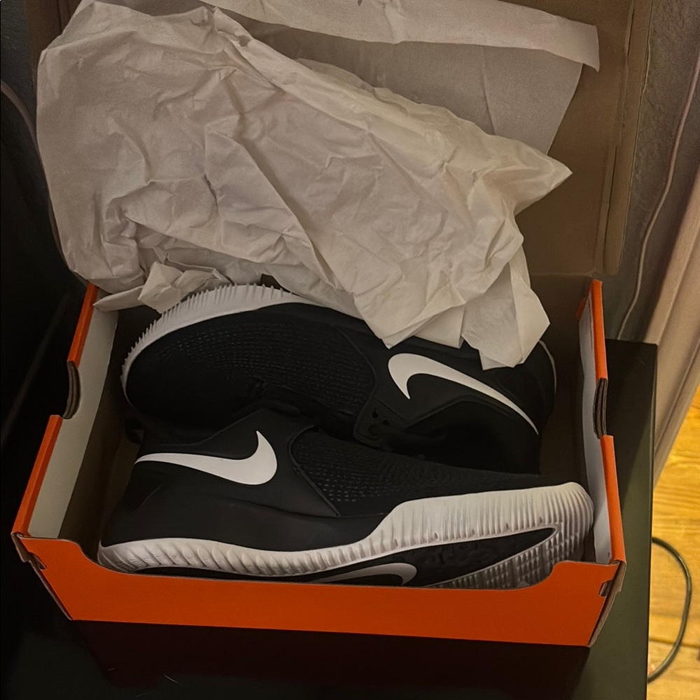 Nike Black and White Athletic Shoes